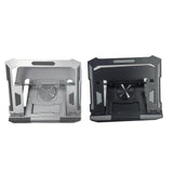 Maxbell Folding Laptop Stand Lightweight Computer Stand for Living Room Bedroom Home Black