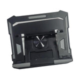 Maxbell Folding Laptop Stand Lightweight Computer Stand for Living Room Bedroom Home Black