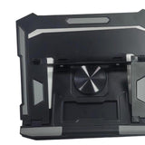 Maxbell Folding Laptop Stand Lightweight Computer Stand for Living Room Bedroom Home Black