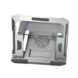 Maxbell Folding Laptop Stand Lightweight Computer Stand for Living Room Bedroom Home Silver