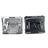 Maxbell Foldable Laptop Stand Nonslip Riser Base for up to 17.3 inch Bedroom Desktop Black