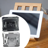 Maxbell Foldable Laptop Stand Nonslip Riser Base for up to 17.3 inch Bedroom Desktop Black