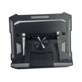 Maxbell Foldable Laptop Stand Nonslip Riser Base for up to 17.3 inch Bedroom Desktop Black