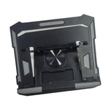 Maxbell Foldable Laptop Stand Nonslip Riser Base for up to 17.3 inch Bedroom Desktop Black