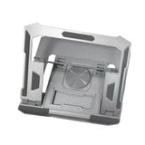 Maxbell Foldable Laptop Stand Nonslip Riser Base for up to 17.3 inch Bedroom Desktop Silver