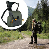 Maxbell Binocular Harness Chest Bag Large Capacity Multi Pocket Storage Bag Bag