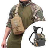 Maxbell Binocular Harness Chest Pack Practical Multipurpose with Rain Cover Bino Bag
