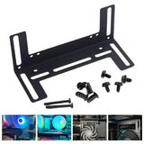 Maxbell Cooling Bracket Easy to Use External Portable Water Cooling Radiator Support black