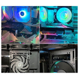 Maxbell Cooling Bracket Easy to Use External Portable Water Cooling Radiator Support black