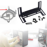 Maxbell Cooling Bracket Easy to Use External Portable Water Cooling Radiator Support black