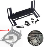 Maxbell Cooling Bracket Easy to Use External Portable Water Cooling Radiator Support black