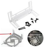 Maxbell Cooling Bracket Easy to Use External Portable Water Cooling Radiator Support white
