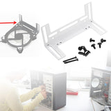 Maxbell Cooling Bracket Easy to Use External Portable Water Cooling Radiator Support white