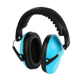 Maxbell Noise Canceling Ear Muffs Comfortable Sleep Earmuff for Workout Office Plane blue