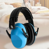 Maxbell Noise Canceling Ear Muffs Comfortable Sleep Earmuff for Workout Office Plane blue