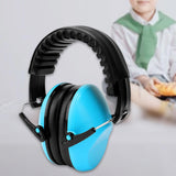 Maxbell Noise Canceling Ear Muffs Comfortable Sleep Earmuff for Workout Office Plane blue