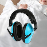 Maxbell Noise Canceling Ear Muffs Comfortable Sleep Earmuff for Workout Office Plane blue