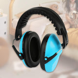 Maxbell Noise Canceling Ear Muffs Comfortable Sleep Earmuff for Workout Office Plane blue