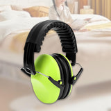 Maxbell Noise Canceling Ear Muffs Comfortable Sleep Earmuff for Workout Office Plane green