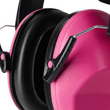 Maxbell Noise Canceling Ear Muffs Comfortable Sleep Earmuff for Workout Office Plane pink