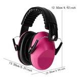 Maxbell Noise Canceling Ear Muffs Comfortable Sleep Earmuff for Workout Office Plane pink