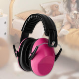 Maxbell Noise Canceling Ear Muffs Comfortable Sleep Earmuff for Workout Office Plane pink