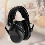 Maxbell Noise Canceling Ear Muffs Comfortable Sleep Earmuff for Workout Office Plane black