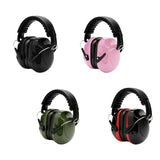 Maxbell Noise Reduction Earmuff Adjustable for Lawn Mowing Workshop Construction Black