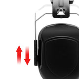 Maxbell Noise Reduction Earmuff Adjustable for Lawn Mowing Workshop Construction Black