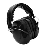 Maxbell Noise Reduction Earmuff Adjustable for Lawn Mowing Workshop Construction Black