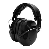 Maxbell Noise Reduction Earmuff Adjustable for Lawn Mowing Workshop Construction Black
