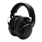 Maxbell Noise Reduction Earmuff Adjustable for Lawn Mowing Workshop Construction Black