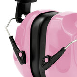 Maxbell Noise Reduction Earmuff Adjustable for Lawn Mowing Workshop Construction Pink
