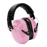 Maxbell Noise Reduction Earmuff Adjustable for Lawn Mowing Workshop Construction Pink