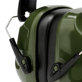 Maxbell Noise Reduction Earmuff Adjustable for Lawn Mowing Workshop Construction Green