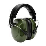 Maxbell Noise Reduction Earmuff Adjustable for Lawn Mowing Workshop Construction Green