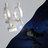 Maxbell Finderscope Scope Mount Bracket Astrophotography Professional Astronomy Equipment White