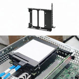 Maxbell 3.5" SSD Mounting Bracket Sturdy SSD Tray with Mounting Screw SSD HDD Holder Black