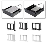 Maxbell 3.5" SSD Mounting Bracket Sturdy SSD Tray with Mounting Screw SSD HDD Holder Black