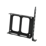 Maxbell 2.5" SSD Mounting Bracket Hard Drive Holder Computer HDD Bay Metal Drive Bay Black