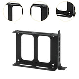 Maxbell Dual SSD Mounting Bracket SSD Bracket SSD HDD Dock 2.5 inch Hard Drive Mount Black