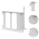 Maxbell 3.5" SSD Mounting Bracket Sturdy SSD Tray with Mounting Screw SSD HDD Holder White