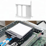 Maxbell 3.5" SSD Mounting Bracket Sturdy SSD Tray with Mounting Screw SSD HDD Holder White