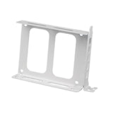 Maxbell Dual SSD Mounting Bracket SSD Bracket SSD HDD Dock 2.5 inch Hard Drive Mount White