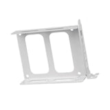 Maxbell Dual SSD Mounting Bracket SSD Bracket SSD HDD Dock 2.5 inch Hard Drive Mount White