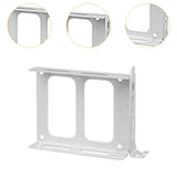 Maxbell Dual SSD Mounting Bracket SSD Bracket SSD HDD Dock 2.5 inch Hard Drive Mount White