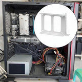 Maxbell Dual SSD Mounting Bracket SSD Bracket SSD HDD Dock 2.5 inch Hard Drive Mount White