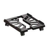 Maxbell CPU Stand Multiple Air Vents Adjustable Space Saving Telescopic Support Cart Black