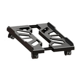 Maxbell CPU Stand Multiple Air Vents Adjustable Space Saving Telescopic Support Cart Black