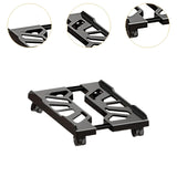 Maxbell CPU Stand Multiple Air Vents Adjustable Space Saving Telescopic Support Cart Black